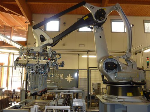 Incassatrice orizzontale - HORIZON 20-4R-9 - MAS PACK - pick and place / robotizzata / per bottiglie