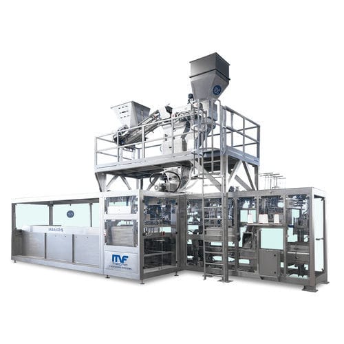 Confezionatrice orizzontale - IABA 800 S - MF TECNO - MASSINI INDUSTRIES srl - ponderale / automatica / per cantiere di costruzione