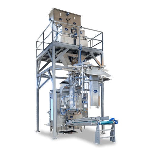 Macchina per imballaggio automatica - MF 60 - MF TECNO - MASSINI INDUSTRIES srl - verticale / compatta / per sacchi
