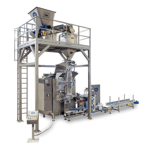 Macchina per imballaggio automatica - MF 60 VACUUM - MF TECNO - MASSINI INDUSTRIES srl - sottovuoto / verticale / per sacchi