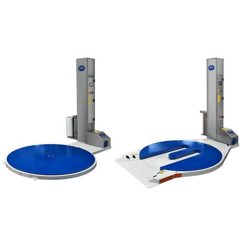Avvolgitrice fasciapallet a tavola rotante - MF SPW 20 - MF TECNO - MASSINI INDUSTRIES srl - semiautomatica / per tubi flessibili / per pallet