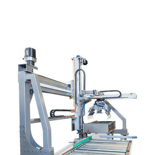 Pallettizzatore robotizzato - MF PCA SMART PRO - MF TECNO - MASSINI INDUSTRIES srl - per sacchi / per alluminio / di trasporto