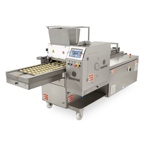 Linea di produzione di biscotti con taglierina - COMBY 3VO - Minipan S.r.l. Food Processing Machines - con estrusore / con dosatrice