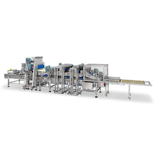 Linea di produzione di biscotti con estrusore - SYR TOP 660 - Minipan S.r.l. Food Processing Machines - controllata da PLC / multitesta