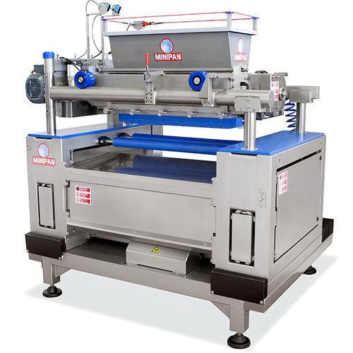 Linea di produzione di cookies con taglierina - COMBY PLUS 800-1200 - Minipan S.r.l. Food Processing Machines - con estrusore / controllata da PLC / ad alta capacità