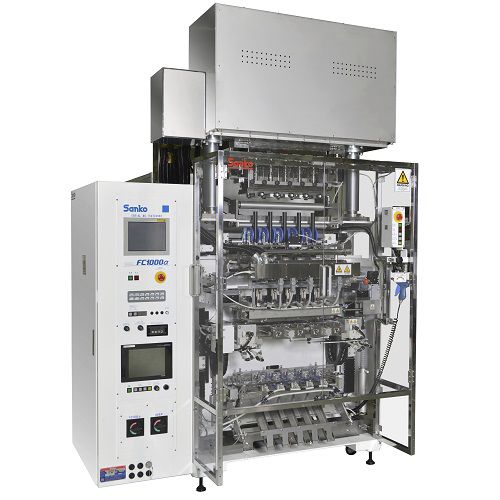 Confezionatrice verticale - FC-1000AF - Sanko Machinery Co., Ltd. - ponderale / stick pack / per polveri