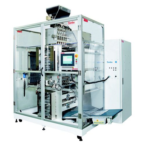 Confezionatrice verticale - AR202 - Sanko Machinery Co., Ltd. - VFFS / per granuli / multilinea