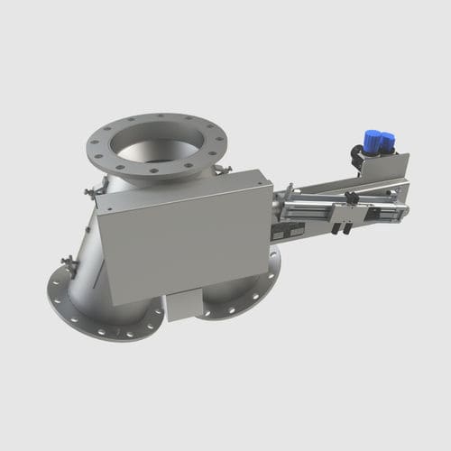 Valvola con attuatore elettrico - Segler-Förderanlagen Maschinenfabrik GmbH - a comando pneumatico / con deviatore / per prodotti sfusi