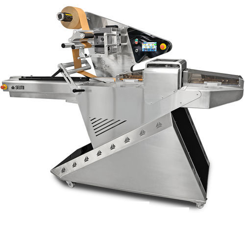 Macchina per imballaggio flowpack - WRAP 400 PLUS - Selmi - automatica / in pellicola / compatta