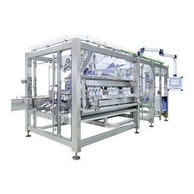 Invaschettatrice fardellatrice automatica - 6200 i - sema Systemtechnik Sewing GmbH & Co. KG - per bicchieri / per bottiglie