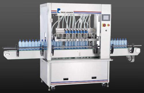 Macchina di riempimento per bottiglie - FL-101 - Pack Leader Machinery - per liquidi / volumetrica / verticale