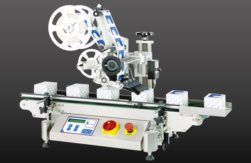 Macchina di etichettatura automatica - ELF-20 - Pack Leader Machinery - per applicazione sulla parte superiore del prodotto / ad alta velocità