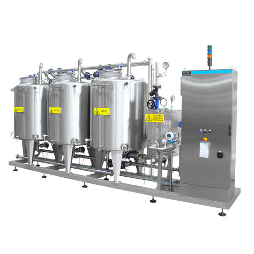 Unità cleaning-in-place per l'industria delle bevande - TMCI Padovan S.p.A. - Newpack and Chemtech Divisions