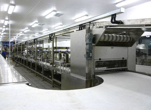 Trasportatore a nastro - Ing. Polin & C. S.p.A. - automatico / di pasta / di processo