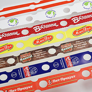 Etichetta di identificazione - Poly-clip System GmbH & Co. KG - con motivo stampato / codice a barre / da legare