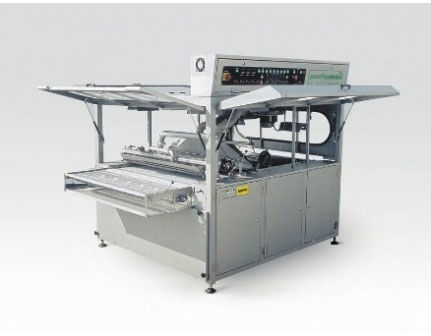 Macchina per rivestimento e tempra per cioccolato - FIX - Prefamac Chocolate Machines N.V. - in acciaio inossidabile / con tavola vibrante