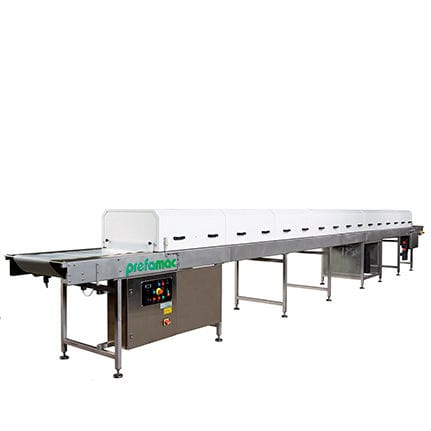 Tunnel di raffreddamento per cioccolato - LIGHT - Prefamac Chocolate Machines N.V.