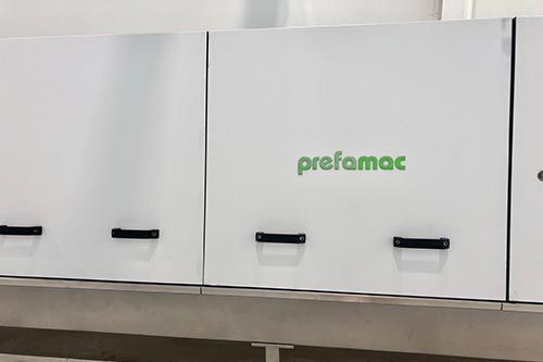 Raffreddatore d'aria - NRJ Drops - Prefamac Chocolate Machines N.V. - ad uso industriale / per l'industria agroalimentare / in acciaio inossidabile