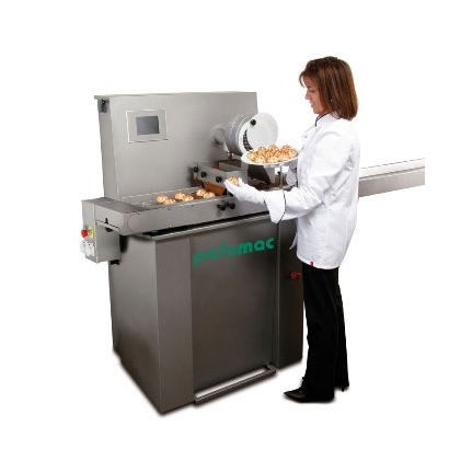 Macchina per rivestimento di cioccolato - Prefamac Chocolate Machines N.V. - in acciaio inossidabile