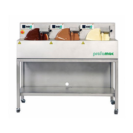 Macchina di stampaggio per cioccolato - COMPACT  - Prefamac Chocolate Machines N.V.