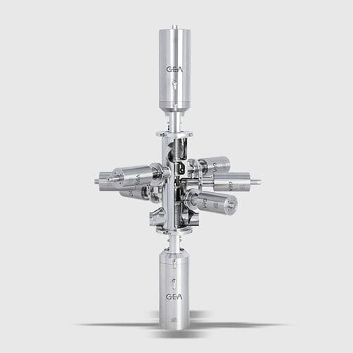 Valvola pneumatica - Aseptomag® AXV  - GEA Procomac S.p.A. - anti mescolamento / di arresto / doppia