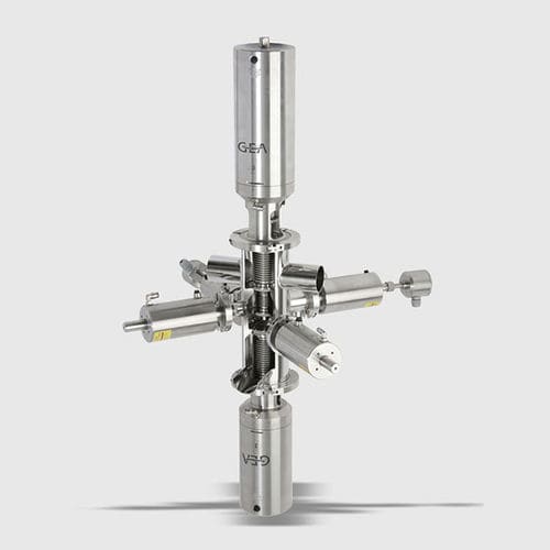 Valvola pneumatica - Aseptomag® DDK - GEA Procomac S.p.A. - anti mescolamento / di arresto / a saldare