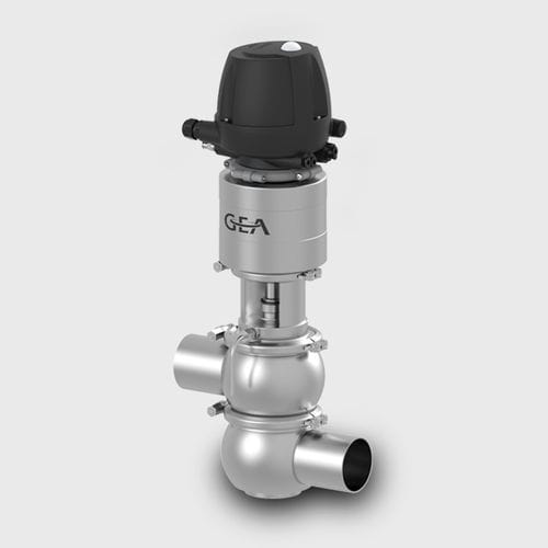 Valvola con deviatore - D-tec® W/DV - GEA Procomac S.p.A. - a membrana / pneumatica / con prolunga