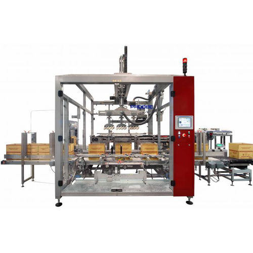 Incassatrice tipo pick and place - D-600 - Prodec Equipos de Envasado, S.A.U. - a carico dall'alto / automatica / per bottiglie