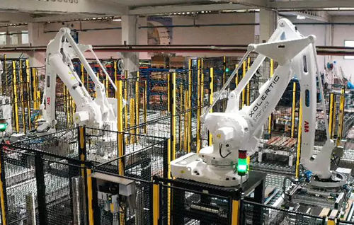 Linea di pallettizzazione e imballaggio - Prodec Equipos de Envasado, S.A.U.