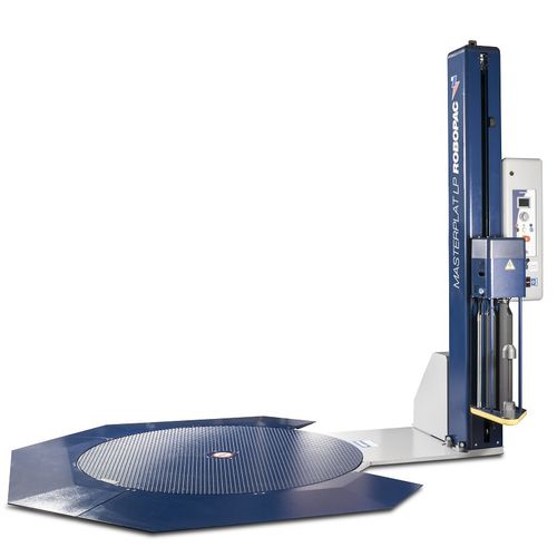 Avvolgitrice fasciapallet a tavola rotante - MASTERPLAT PLUS LP series - ROBOPAC SPA - automatica / per pellicola estensibile / verticale