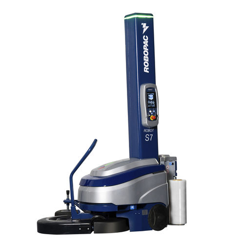 Avvolgitrice fasciapallet a tavola rotante - Robot S7 series - ROBOPAC SPA - robotizzata / per pellicola estensibile / con batteria