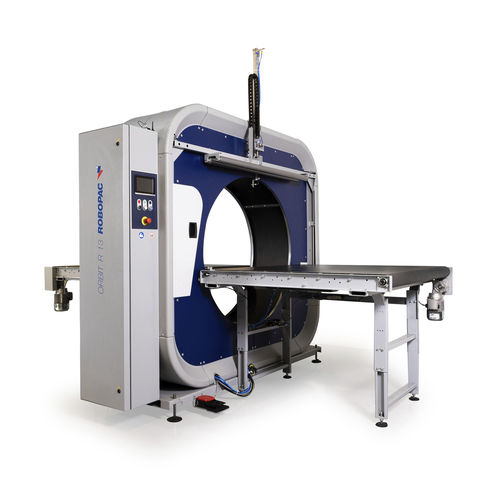 Avvolgitrice fasciapallet orizzontale - ORBIT R series - ROBOPAC SPA - automatica / con touch screen