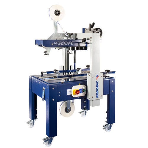 Sigillatrice di cartoni / casse nastro adesivo - Robotape TBDE HD - ROBOPAC SPA - a 4 lembi / semiautomatica