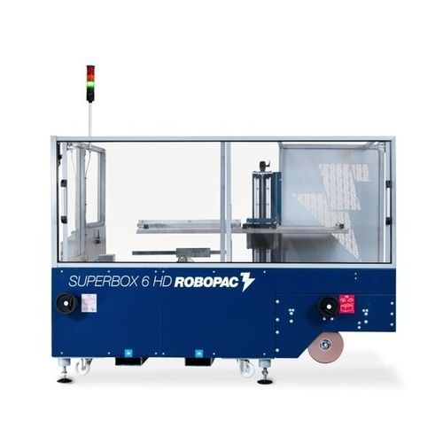 Sigillatrice di cartoni / casse a 4 lembi - Superbox 6 HD - ROBOPAC SPA - nastro adesivo / automatica