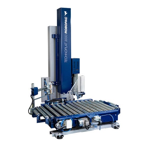 Avvolgitrice fasciapallet a tavola rotante - TECHNOPLAT 3000 series - ROBOPAC SPA - automatica / per cartone / per pallet