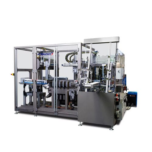 Incassatrice wraparound - Wrap Around 20 - ROBOPAC SPA - controllata da PLC / automatica / per vaschette