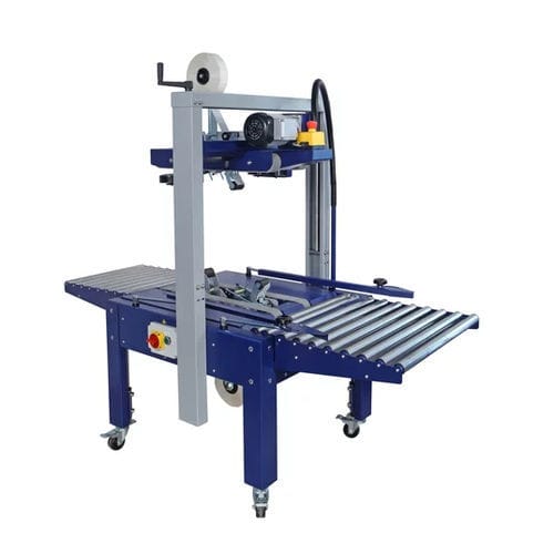 Sigillatrice di cartoni / casse a 4 lembi - Robotape TBD HD - ROBOPAC SPA - nastro adesivo / semiautomatica