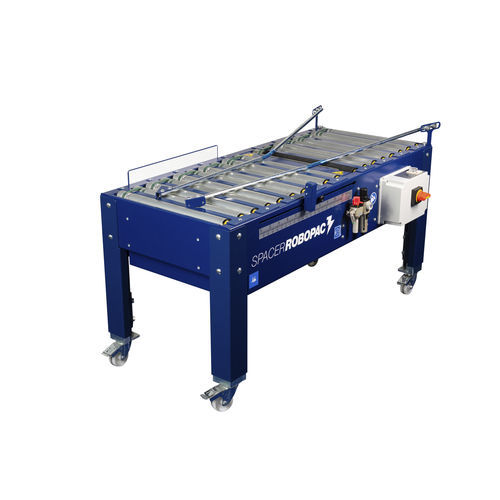 Sistema di centraggio per trasportatore a motore - Spacer - ROBOPAC SPA - per scatole in cartone