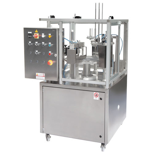 Riempitrice-opercolatrice automatico - RPC series - Rotopack S.r.l. - elettromeccanico / per barattoli e vasetti / per liquidi