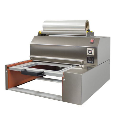 Termosigillatrice di vaschette lineare - RAPIDA - Rotopack S.r.l. - semiautomatica