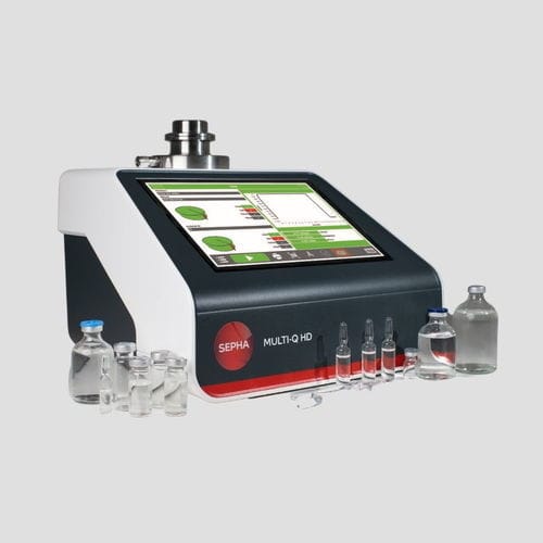 Rilevatore di microperdite a vuoto -  Multi-Q HD - Sepha Ltd. - con schermo integrato / per imballaggi