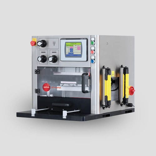 Macchina per imballaggio automatica - EZ MedPak - Sepha Ltd. - compatta / in blister / per compresse