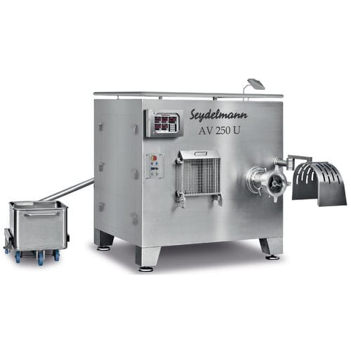 Tritacarne industriale per carne - AV 250 U - Maschinenfabrik Seydelmann - automatico / in acciaio inossidabile