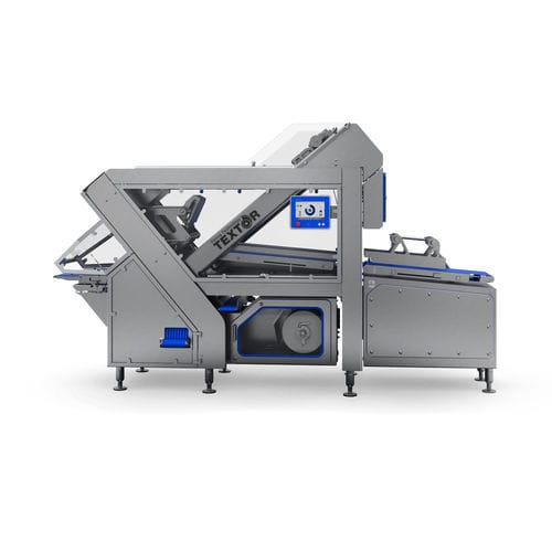 Affettatrice per carne - TS700 - Weber Maschinenbau - automatica / con lama curva / in acciaio inossidabile