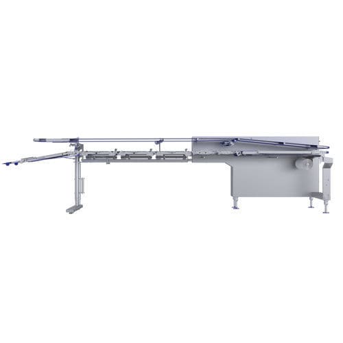 Alimentatore posizionatore orizzontale - weLOAD - Weber Maschinenbau - per macchina di imballaggio / per alimenti / automatico