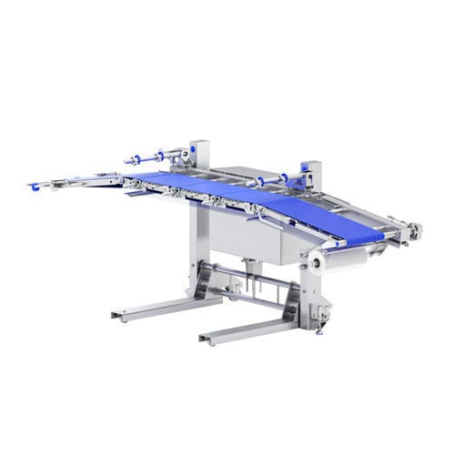 Alimentatore a nastro - weLOAD 1000 - Weber Maschinenbau - per alimenti / completamente automatico / compatto