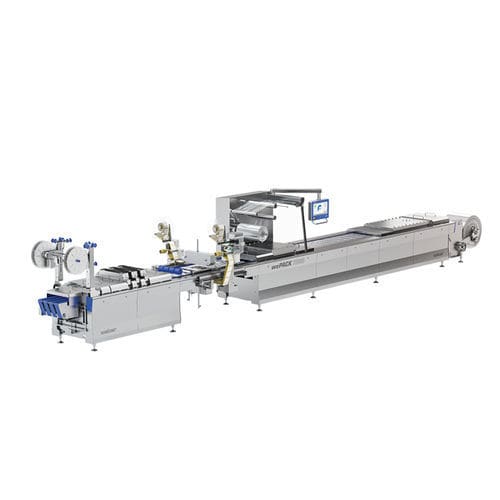 Termoformatrice alimentata a rullo - wePACK 7000 - Weber Maschinenbau - per imballaggio di prodotti alimentari / per imballaggi con MAP / automatica