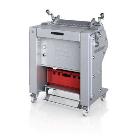 Scotennatrice per prosciutti - ASP 560 D - Weber Maschinenbau - di spalla / automatica