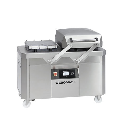 Macchina di confezionamento semiautomatica - duoMAT series - WEBOMATIC - sottovuoto / a doppia campana / per alimenti