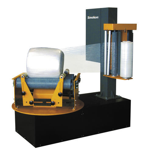 Avvolgitrice fasciapallet a tavola rotante - P500F - SHANDONG  SINOLION  MACHINERY  CORP  LTD - semiautomatica / per gomma / per non tessuti